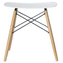 Tabouret 'SKOLL', blanc