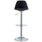Chaise de bar 'BOBBA', ensemble de 2, noir