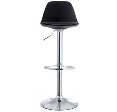 Chaise de bar 'BOBBA', ensemble de 2, noir