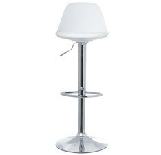 Chaise de bar 'BOBBA', ensemble de 2, blanc
