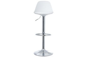 Chaise de bar 'BOBBA', ensemble de 2, blanc