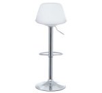 Bar chair 'BOBBA', set of 2, white