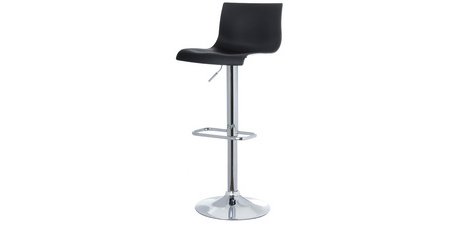 Chaise de bar 'SACRAMENTO', ensemble de 2, noir