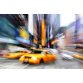 Muurposter 'Manhattan Taxi' in plexiglas