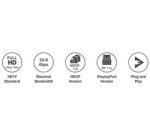 Câble adaptateur, DisplayPort - DVI-D, 2,0 m, noir