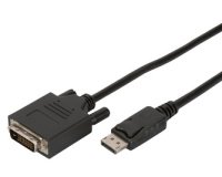 Câble adaptateur, DisplayPort - DVI-D, 2,0 m, noir