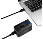 Hub USB 3.0 avec lecteur de carte All-in-One, noir
