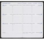 Agenda Moderne - Recharge Agenda - Spiralé - 2026 - INTAB1J - 1JOUR/PAGE / 2 semestres - Journalier - Multilingue - 12 mois de janv à déc. - 15x21 cm - tranche dorée