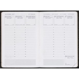 Recharge pour Agenda Moderne Hebdoplan, 2026
