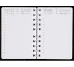 Agenda Moderne - Recharge Agenda - Spiralé - 2026 - INTAB1J - 1JOUR/PAGE / 2 semestres - Journalier - Multilingue - 12 mois de janv à déc. - 15x21 cm - tranche dorée