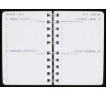 Agenda Moderne - Recharge Agenda - Spiralé - 2026 - INTAB1J - 1JOUR/PAGE / 2 semestres - Journalier - Multilingue - 12 mois de janv à déc. - 15x21 cm - tranche dorée