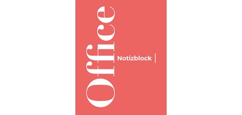 Bloc-notes, A5, 50 feuilles, quadrillé 5x5