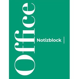 Blocnote, A4-formaat, 100 pagina's, geruit