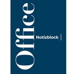 Bloc de bureau Office Clairefontaine 21 x 29,7 uni - 50 feuilles