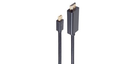 BASIC-S Câble mini DisplayPort - HDMI, 1,0 m
