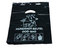 Sachet à déjections canines, en film HDPE, 3 litres, noir