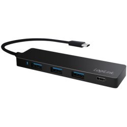 Hub USB 3.0 plat avec connecteur USB-C 3.1 Gen1