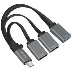 Hub USB 3.0 met USB-C 3.1 Gen1-aansluiting, 3 poorten