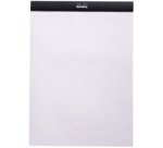 dotPad - bloc agrafé Rhodia N°18 21x29,7 cm dot 80 feuillets 80g - Noir