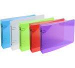 Exacompta 'Crystal' Record Card Ring Binder (Large)