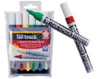Marqueur permanent Pen-Touch Moyen, étui de 6