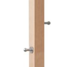 Portemanteau 'easyCloth', bois, noir