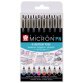 Feutre fineliner Pigma Micron PN, kit de 8