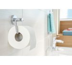 Dérouleur de papier toilette adhésif Tesa, chromé