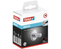 Crochet pour serviette SMOOZ, avec colle, chromé