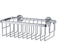 Opbergmand ALLUXX S, vierkant, aluminium