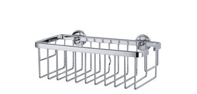 ALUXX S Storage Basket, square, aluminum