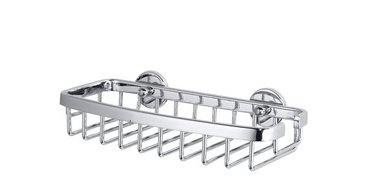 ALUXX S storage basket, rectangular, aluminum