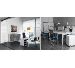 Caisson mobile 'easyBox', 4 tiroirs, blanc