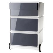 Caisson mobile 'easyBox', 4 tiroirs, blanc