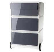 Caisson mobile 'easyBox', 4 tiroirs, blanc