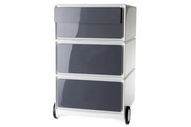 Caisson mobile 'easyBox', 4 tiroirs, blanc