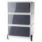 Caisson mobile 'easyBox', 4 tiroirs, blanc