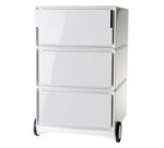 Caisson mobile 'easyBox', 4 tiroirs, blanc