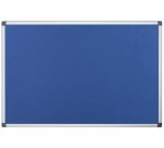 Tableau en feutre 'Maya', 900 x 600 mm, bleu