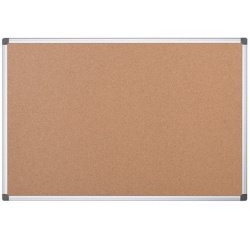 Tableau en liège 'Maya', 1.200 x 900 mm, cadre alu