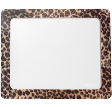 Tapis de souris avec poche pour photo 'Léopard'