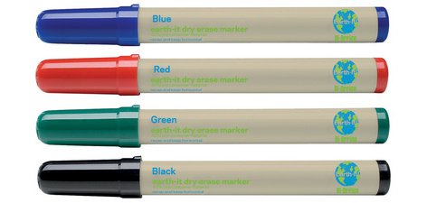 Marqueur pour tableau blanc 'Earth', assorti