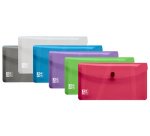 Storage pouches with press stud Oxford 12 x 22 cm color