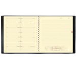 Quo Vadis - Agenda - Spiralé - 2026 - Note 16 S Prestige - Semainier Notes - Français - Impala - Noir - 12 mois et 1/2 de mi-décembre à décembre - 16x16 cm avec répertoire