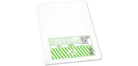 Film polyester mat sur 2 faces, A3, 75 microns