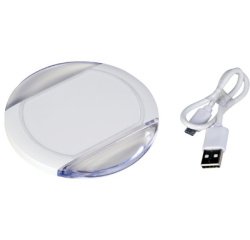 uniTEC Chargeur par induction, blanc