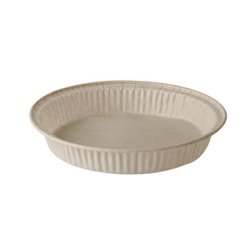 Pie mold "Pure", round, in brown paper