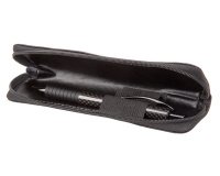 Etui voor balpennen zwart voor 2 stuks