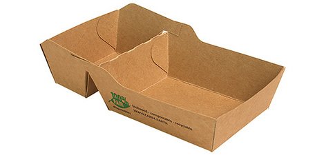 Barquette pour frites 'pure', 155 x 85 x 35 mm