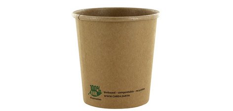 Gobelet à soupe 'pure', rond, 180 ml, brun